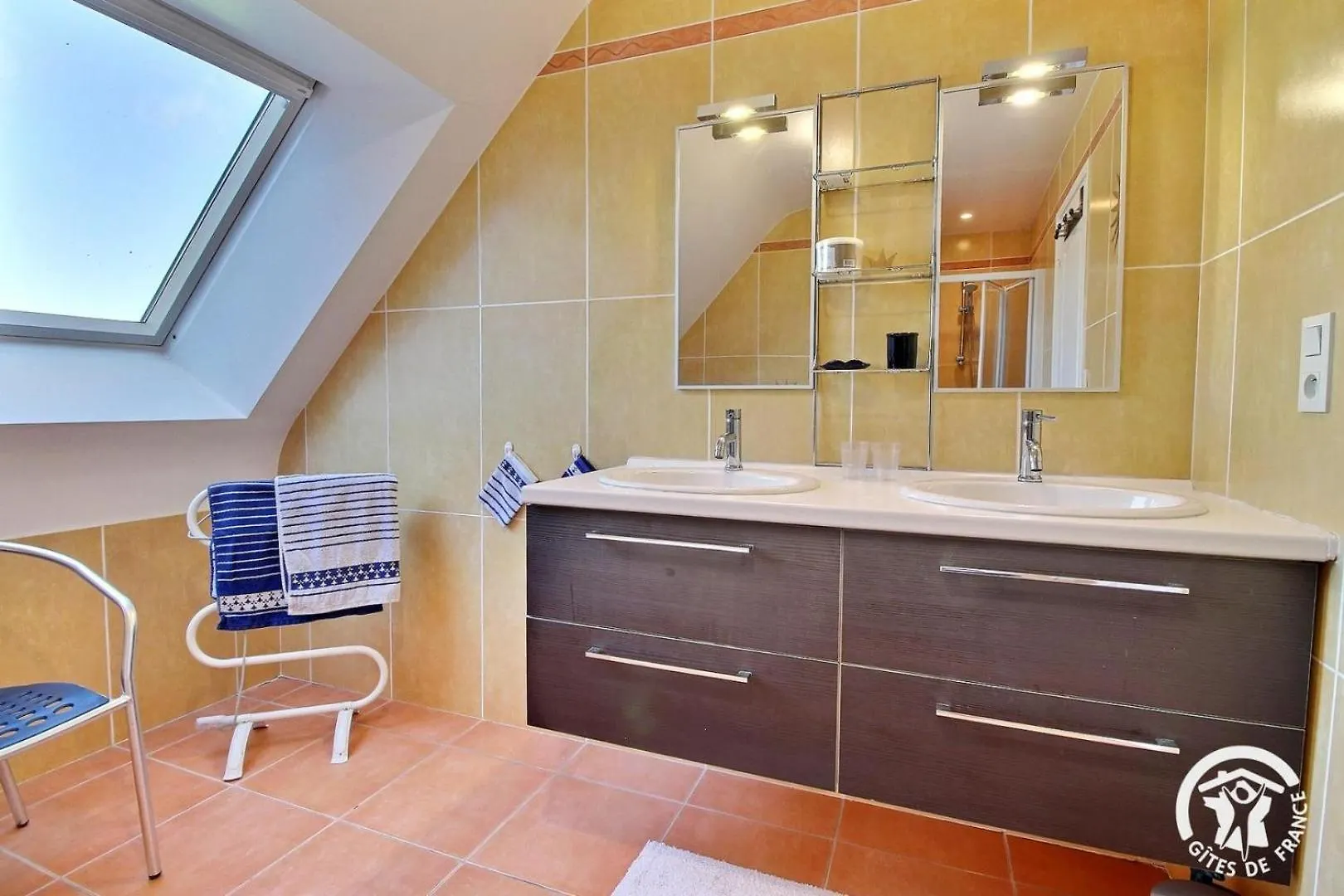 Bed & Breakfast Les Saudraies - Chambre Double Rieux